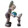 Kaws Semi-Dissected Bear Figure Ornament - Trendy Decorative Toy for Living Room Collection Gift