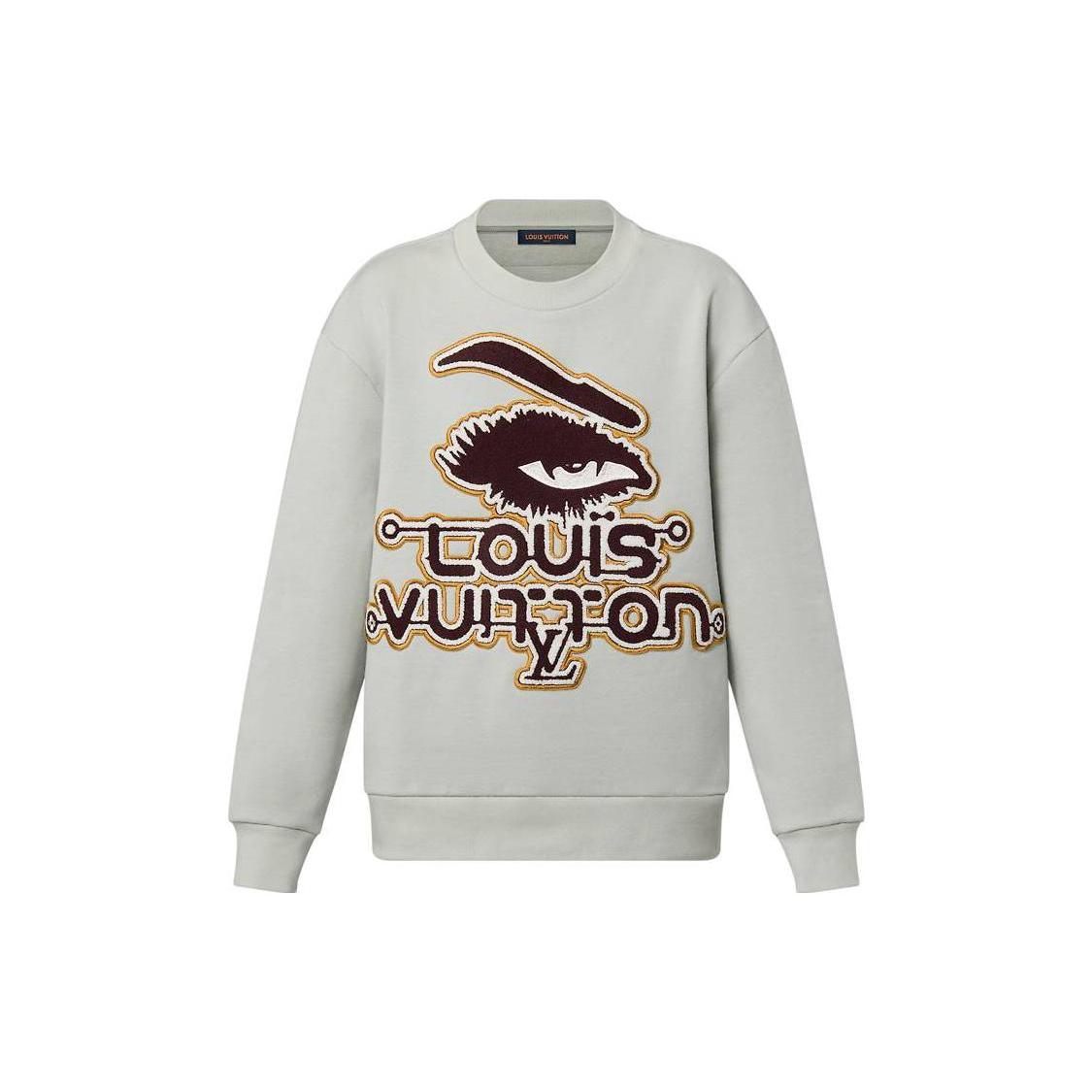 LOUIS VUITTON Sweatshirt Men`s Light Green