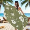 Bohemian Colorful Feather Dreamcatcher Print Beach Towel Ethnic Tribal Style Soft Microfiber Large Bath Towel For Festival