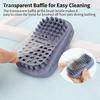 Pet Bath Brush Cat Floating Hair Remover Dog Bath Massage Comb Soft Material Hair Grooming Device Pet Obedient Bath Tool