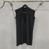 SUBHUMAN Men's Spring/Summer Dark Knitted V-Neck Sleeveless Tank Vest - Couple's Style