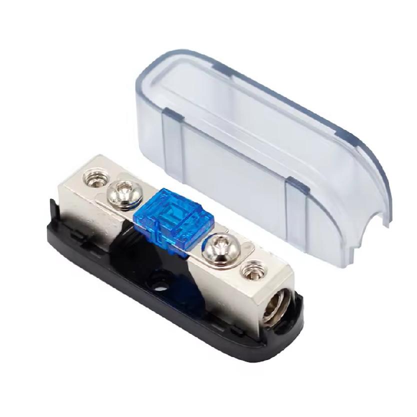 30A 40A 60A 80A 100A 150A Audio Stereo Mini AGU 32V Car Fuse Holder Block Fuses4