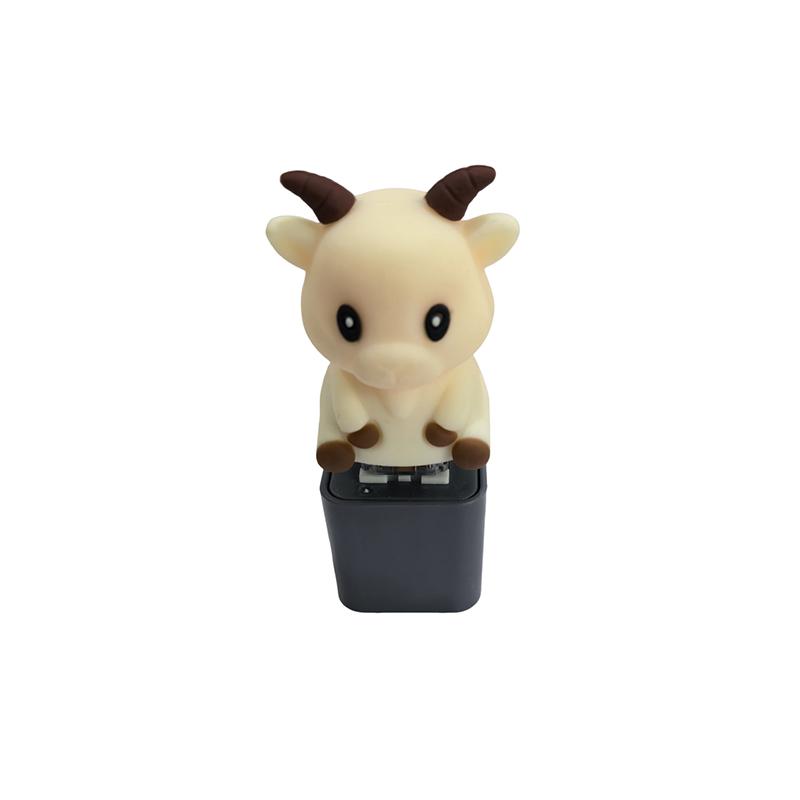 Monkey, Pigeon, Donkey Little Seagull Animal Keychain, Illuminated Clicker, Adult Stress Relief And Anxiety Sensing Toy