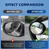 X5 For BMW 2x Car Rearview Mirror Rain Eyebrow Visor Small Round Mirror For BMW X3 X5 M5 M3 E46 E90 E60 F10 E39 F30 E36 G30 E87