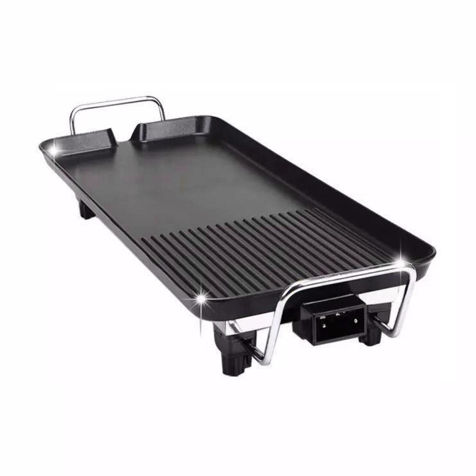 Non-Stick Rectangular Multifunctional Electric BBQ Korean Grill Baking Pan Hotpot - TRENDSETTER