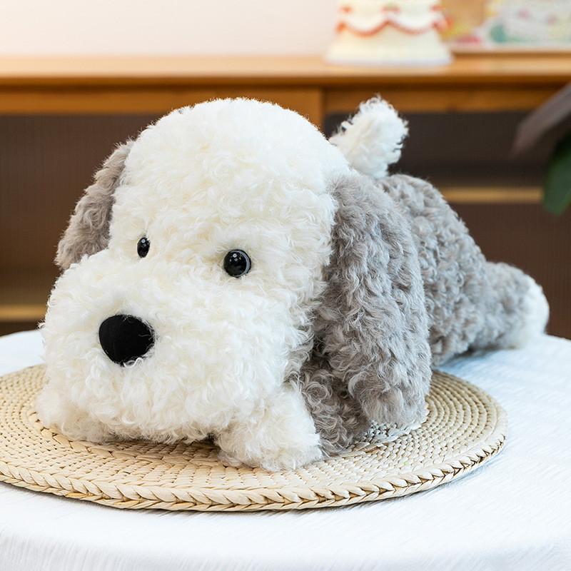 Cute Dog Plush Toy Pillow For Kids Gift Soft Short Plush For Home Decor