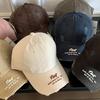 Cotton Baseball Cap With Embroidered Letters For Casual Outdoor And Sports Use