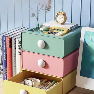 Single Desk Drawer Storage Box, Desktop Can Be Stacked Storage Box, Suitable For Desk, Stationery, Sundry, Storage Supplies