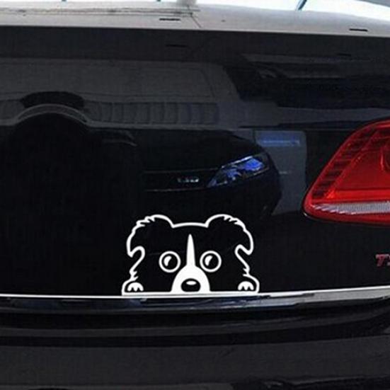 Reflektierender wasserdichter niedlicher Muster-Auto-Welpen-Hundekofferraum-Auto-Dekor-Aufkleber-Aufkleber