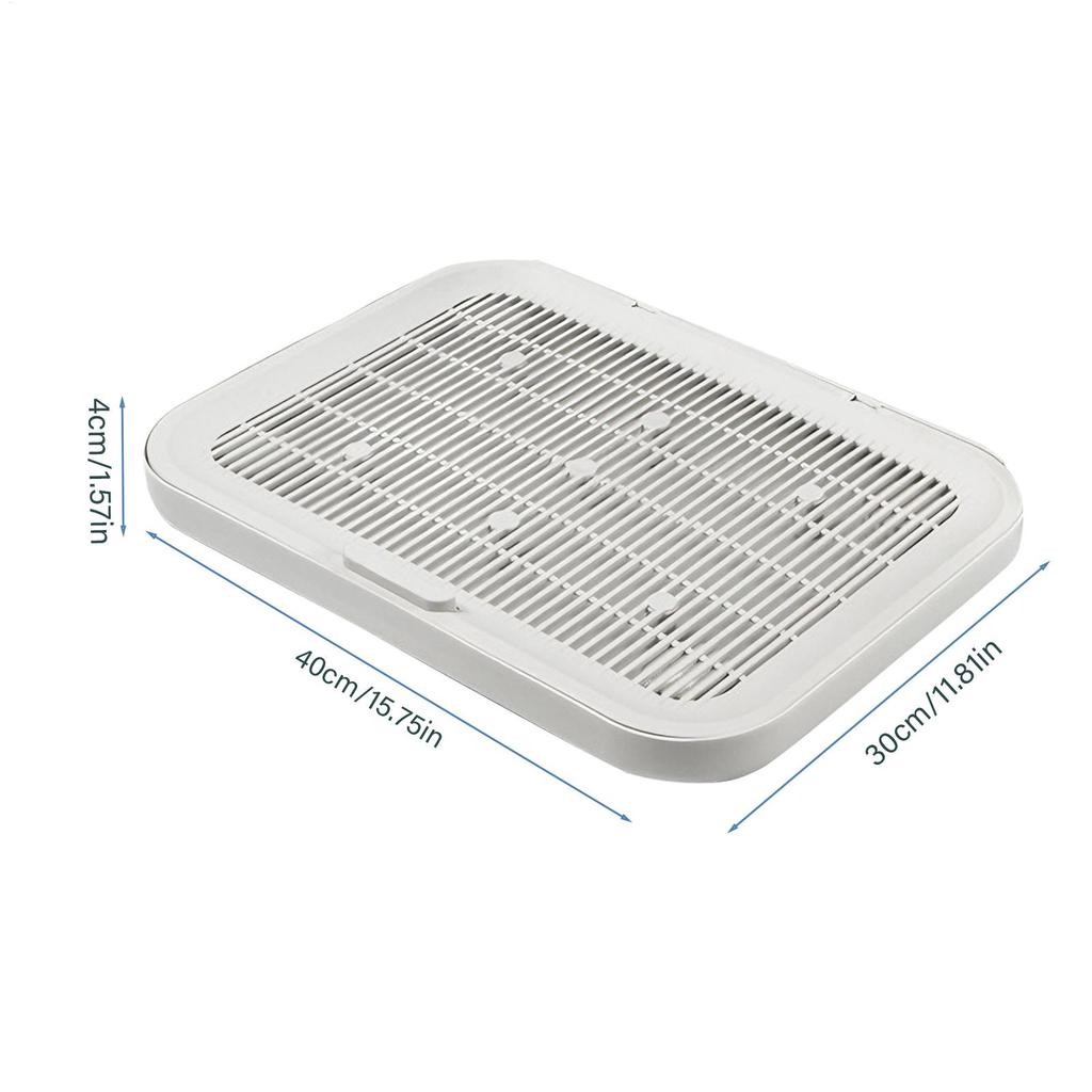 Litter Catcher Mat Double-layer Non-Slip Waterproof Washable Pet Supplies Cat Litter Rug Catcher For Indoor Outdoor Cage Entry
