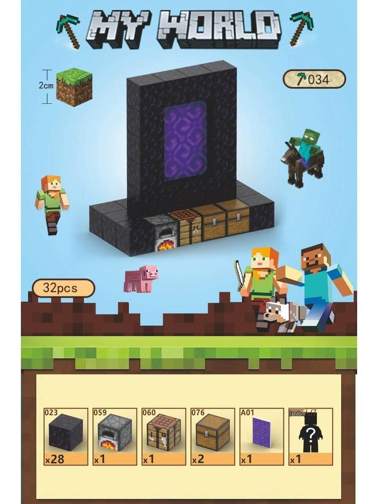 Magnetische Blockwelt: DIY Bausteine - Lernspielzeug für Kinder