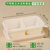 Environmentally Friendly and Biodegradable Disposable Food Container Water and Oil Repellent Thickened and Compression-resistant