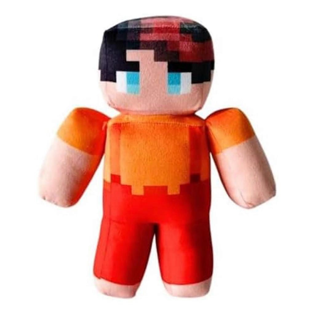 Minecraft Milo Pelúcia Boneca de Pelúcia - Adorável Figura Milo Chip para Meninos e Meninas, Ótimo Presente para Gamers