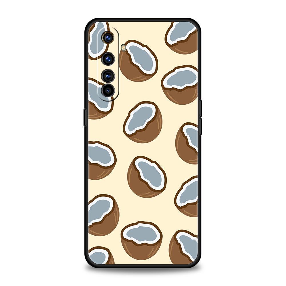 

Summer Coconut Phone Case For Realme 13 12 10 9 8 7 GT3 GT5 GT2 Pro Plus 5G C21 C25 C35 GT Neo 2 3 3T 5 Cover Realme GT5