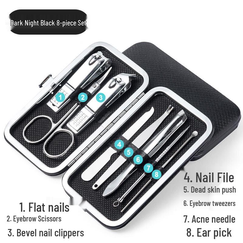 OIMG Stainless Steel Nail Clipper Set