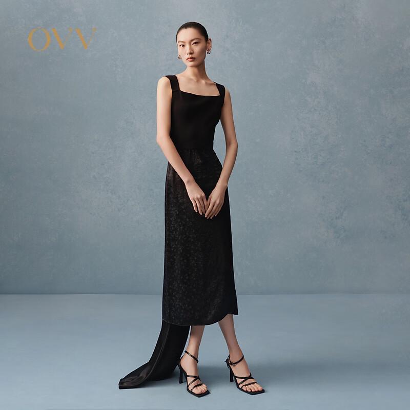 OVV Women s Square Neck Sleeveless Midi Dress L