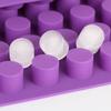 88 Cavities Mini Round Mini Cheese Cakes Molds Baking Silicone Mold for Chocolate Truffle Jelly and Candy Ice Mold