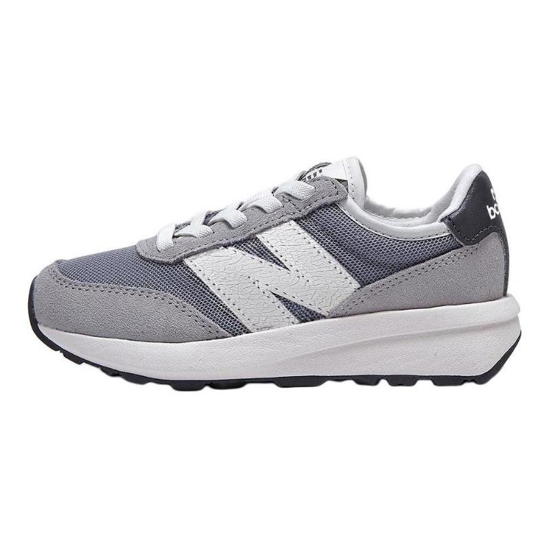 New Balance 370 Kids Low Running Shoes Gray NKPMFS143G 28.5