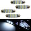 (4) Cool White 9-SMD 1.72" 42mm 578 211-2 LED Bulbs For Interior Map Dome Lights