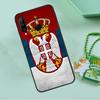 Serbia Flag For Huawei Nova Y90 Y70 Y60 Y61 Y91 Y72 9 10 SE 12i 12s 11i 5T P60 Pro P20 P30 P40 Lite Case