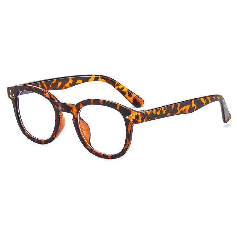Fashion Oval Glasses Clear Lens Classic Eyeglasses Women Men Anti Blue Light Round Computer Eyewear Transparent Lens