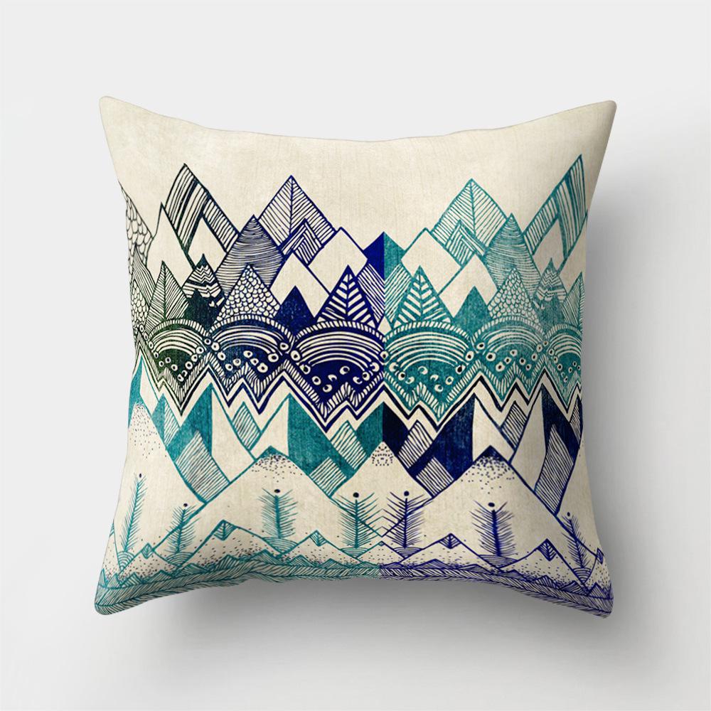 Corrugated Pillowcase Sofa Pillowcase Creative Home Car Cushion Office Pillowcase