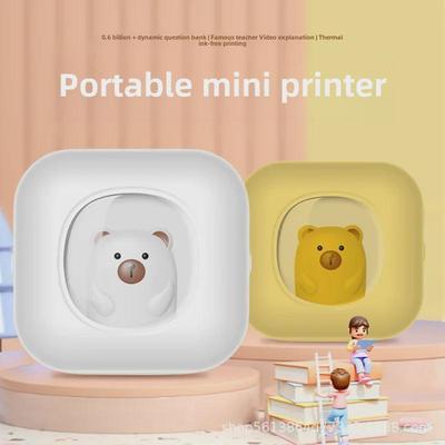 Mini Stampante Termica Bluetooth Wireless Portatile: Stampante Compatta per Foto ed Etichette per Studenti