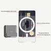 For Magsafe Transparent Magnetic Wallet Clip Phone Back Sticker For Iphone12Pro 13 14 Pro Max Macsafe Card Bag On Sleeve