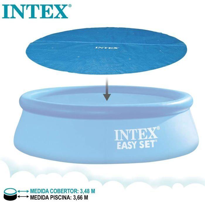 Bâche à bulles pour piscine hors sol ronde, diamètre 366 cm