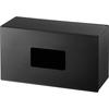 Magnet Box Holder Tower L Black, 25.5 X 10.5 X 14cm. Large Opening, Pull-out Storage, Easy To Swap. 5067