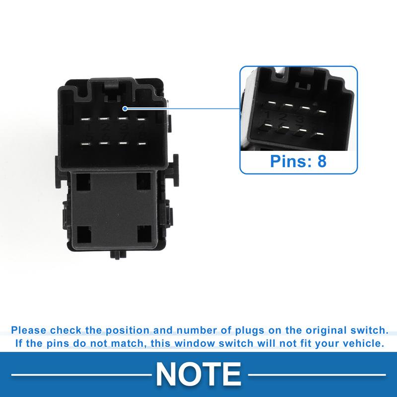 X Autohaux Rear Power Window Switch for Ford Edge Expedition F-150 No.FL3Z14529AB