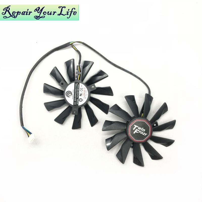95mm Graphics Card Cooling Fan for MSI GTX 780Ti/780/760/750Ti R9 290X/290/280X/270X Gaming Cooler Fan PLD10010S12HH/PLD10010B12