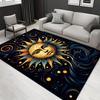 1pc 1373312182Pattern Carpet, Area Rug For Living Room Bedroom Room Bed Chair Laundry Entryway Corridor Yard Non-slip Outdoor Camping Rug Fl