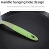 High-Temperature Resistant Jade Silicone Spatula for Non-Stick Pans and Pizza