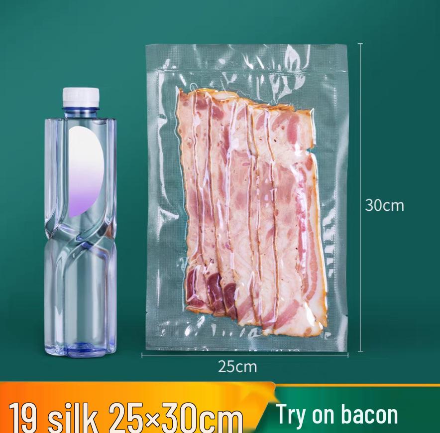 Thickened Transparent Vacuum Food Preservation Bags - Plastic Seal