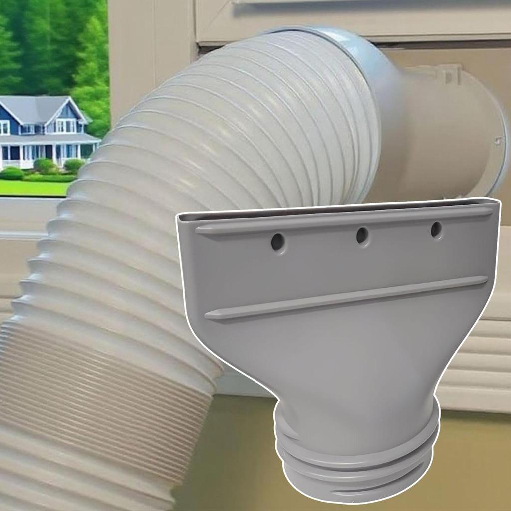 Portable Ac Hose Connector Air Conditioner Hose Connector Tube Vent Kit Seal Connection Duct for Kitchen Car Range Hood Window