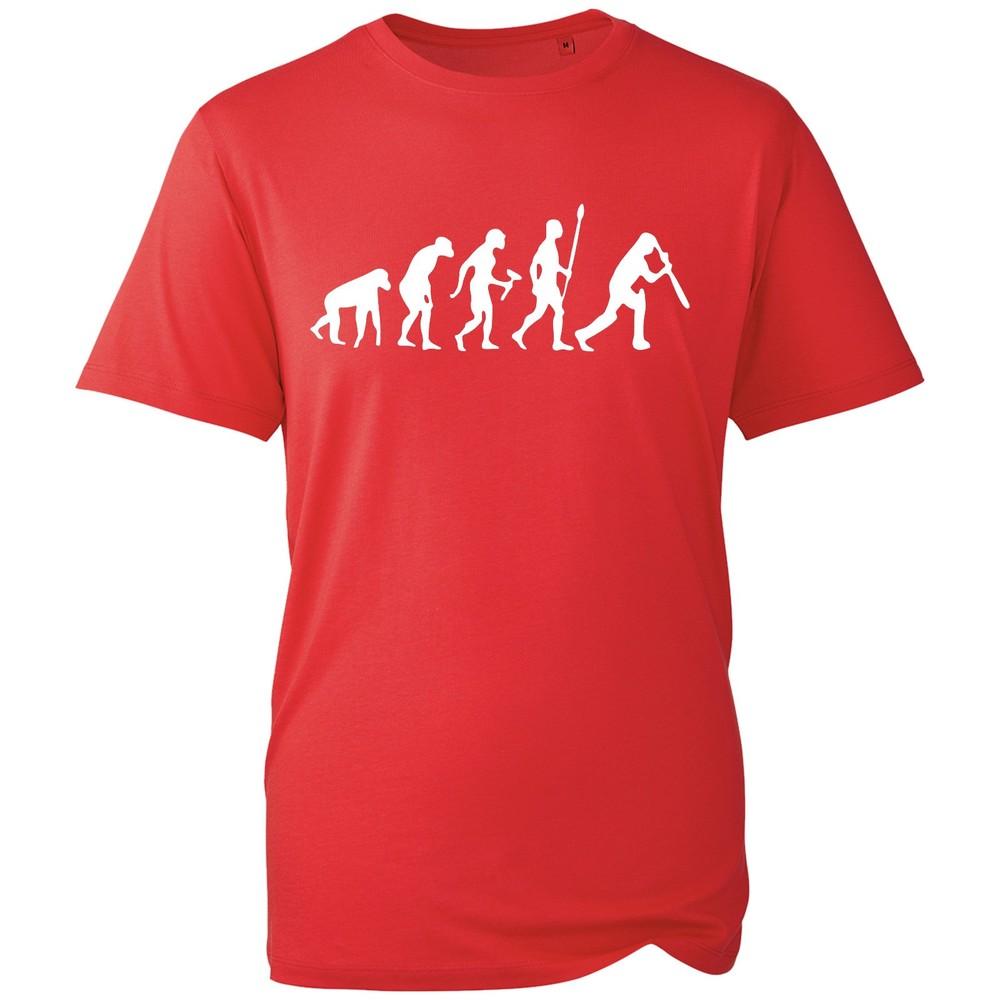 Cricketer Evolution Tshirt Funny Sports Parody Graphic Tee Cricket Fan Gift Uk S