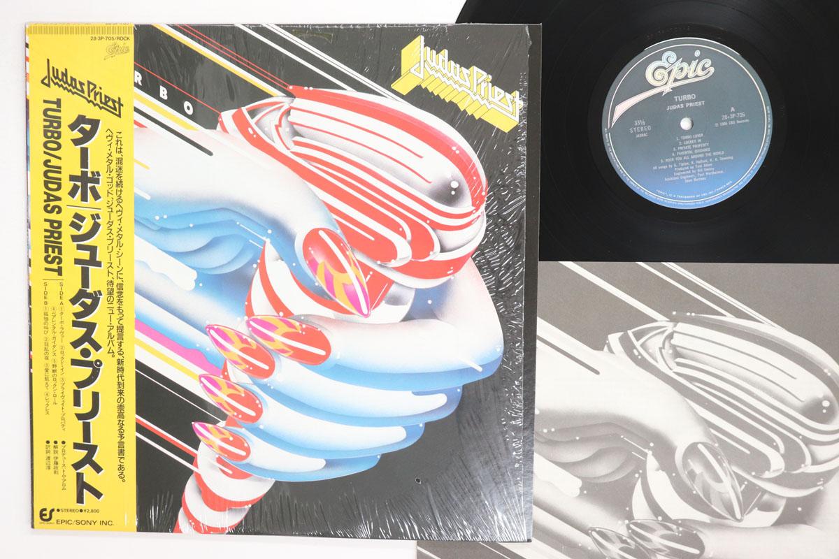

LP Record JUDAS PRIEST Turbo 283P705 EPIC SONY 1986 Japan Obi Metal Used
