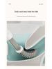 2025 Long-Handled Silicone Toilet Brush for Effective Bathroom Cleaning