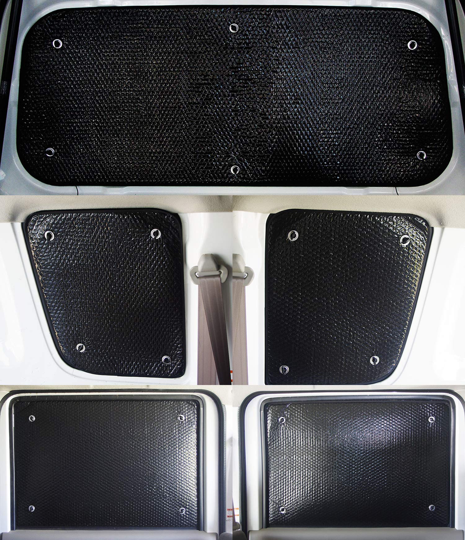 

sunshade for Suzuki DA64V roof rear and rear sunshade for car car Vehicle-specific Every/Every (high type), side, 5-panel set, camping, camping, etc.