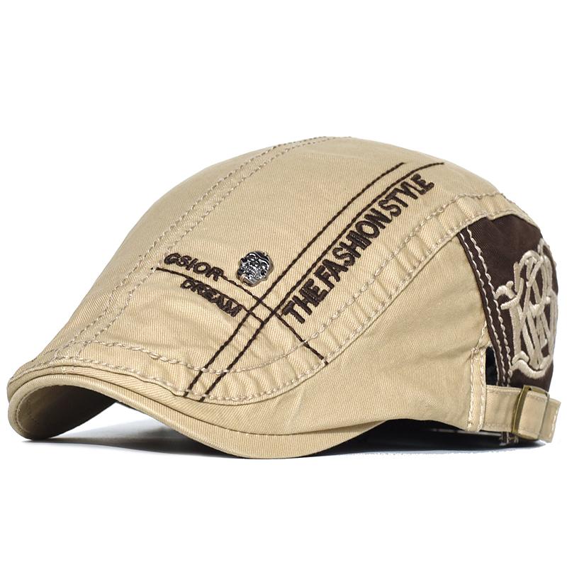 

Кепка газетчика из хлопка с черепом, мужская, однотонная, мягкая, повседневная, модная, берет, шляпа для гольфа, кепка таксиста, плоская, плющевая, четыре сезона 56-59 cm