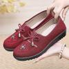 Women's Spring & Autumn Soft Sole Non-Slip Flat Slip-On Cloth Shoes for Middle-Aged & Elderly