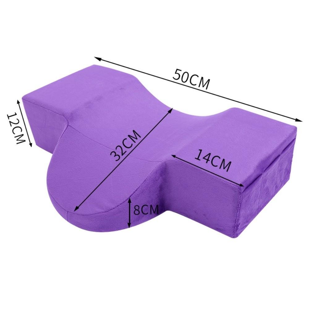 Memory Foam Eyelash Pillow Ergonomic Curve Eyelid Support Cushion Neck Support Pillow Comfortable Butterfly Shape