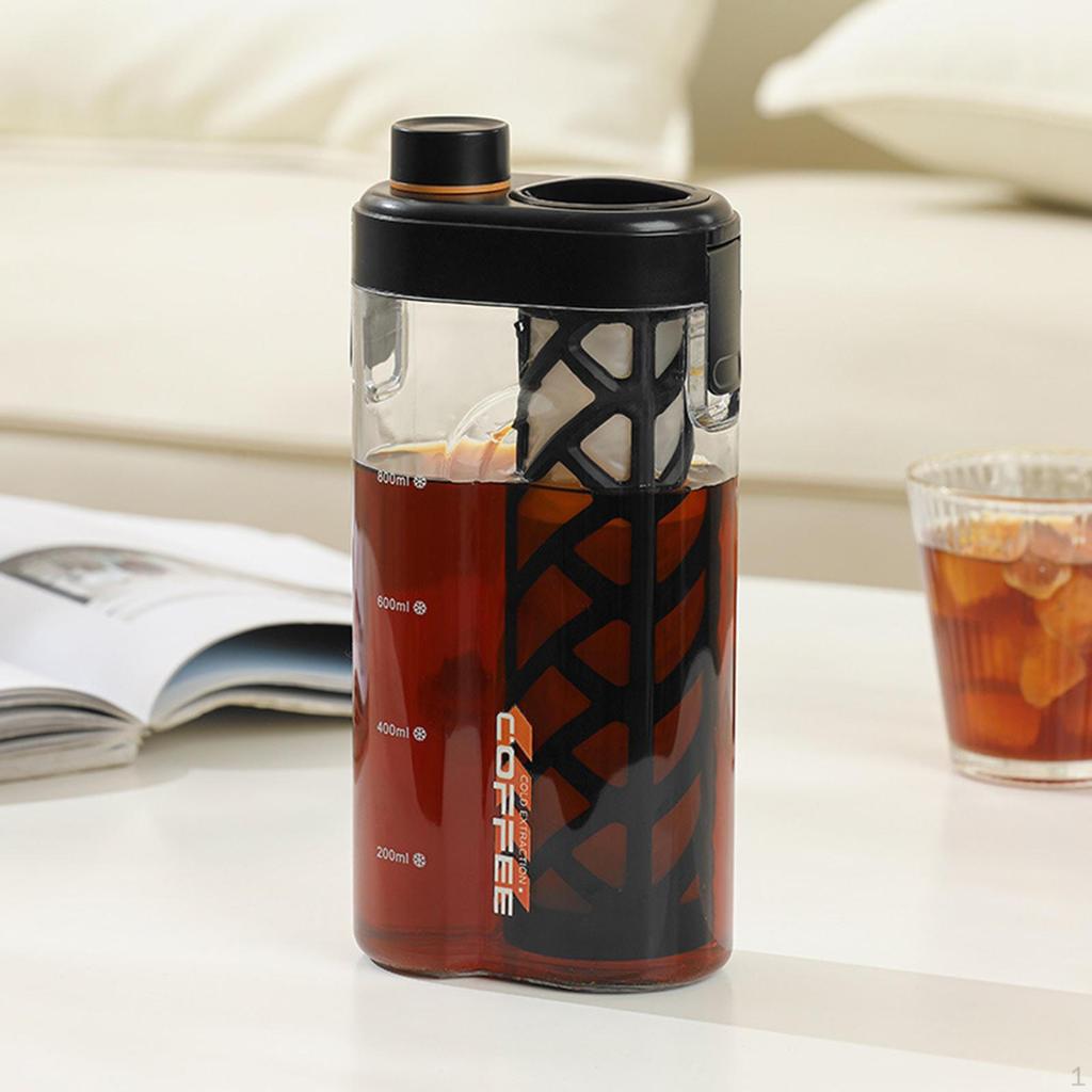 Cold Brew Coffee Cup Beverage Dispenser Fridge Fruit Kettle Iced Tea Maker Pitcher for