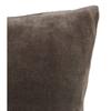 Removable Flannel Cushion 38 X 38 Cm "Ollis" - Dark Grey Ollis -