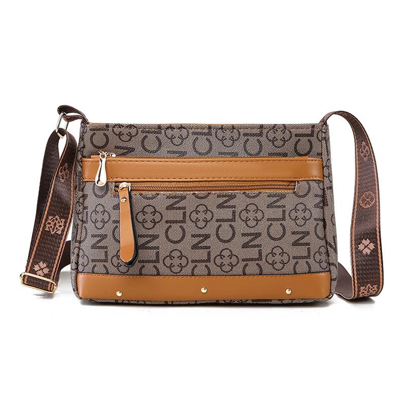 Baigou Women's Bag  New Crossbody Bag  Trendy Bag  Temperament  Versatile Soft Leather Large Capacity Shoulder Bag