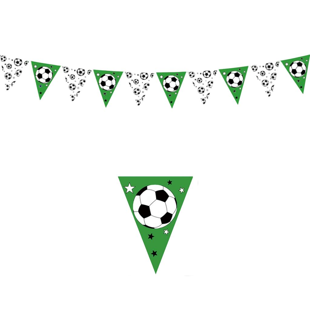 Themed Party Tableware, Football Flag Paper Tray, Paper Cup, Tissue Tablecloth, Decoration