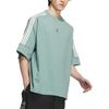 adidas Logo T-Shirt Asia Sizing 'Teal' Men's JI6645