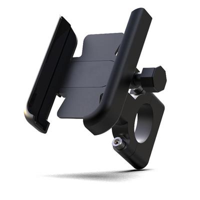 Supporto per Telefono Cellulare da Bicicletta Rotazione a 360 Gradi Universale Lega di Alluminio Supporto per Telefono da Motocicletta per Navigazione