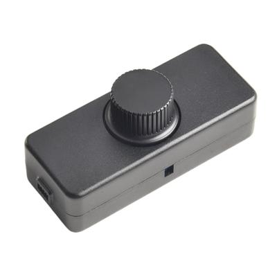 1 Stk. Inline LED Dimmschalter Eingebauter Dreh-EIN/AUS- und Drehknopfsteuerung Einstellbarer LED Dimmer 220-240V Lichtschalter Beleuchtungstaste
